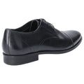 Hush Puppies Ollie Cap Toe Leather Men's Black Lace-Up Shoes