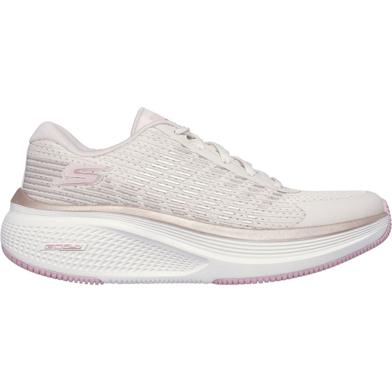 Skechers Performance GO RUN Elevate 2.0 Textile Women's Natural/Pink Sneakers