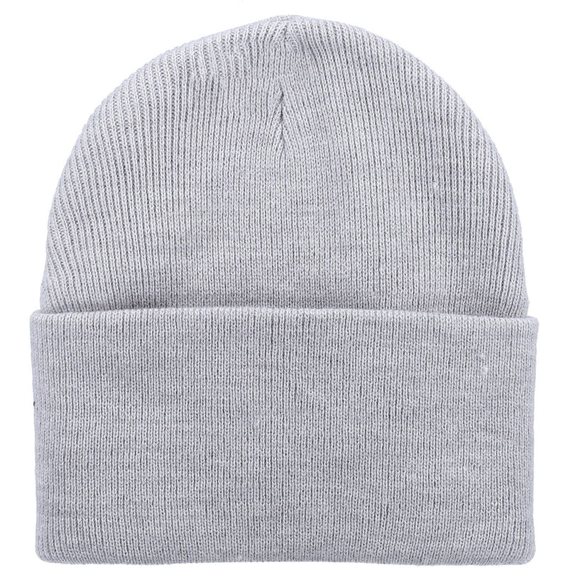 Dickies Acrylic Cuffed Unisex Adults Grey Beanie Hat