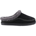 Hush Puppies Anika Suede Women's Black Slippers