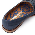 Base London Garfield Leather Men's Navy Loafers