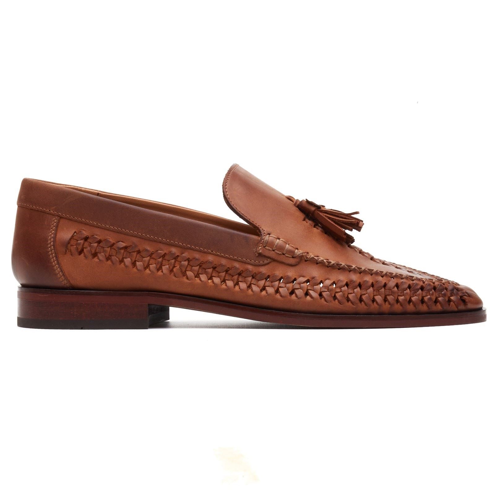 Base London Bracken Leather Men's Tan Loafers