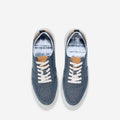 Cole Haan GrandPro Rally Canvas 100% Cotton Women's Chambray/Suede/Optic White Sneakers