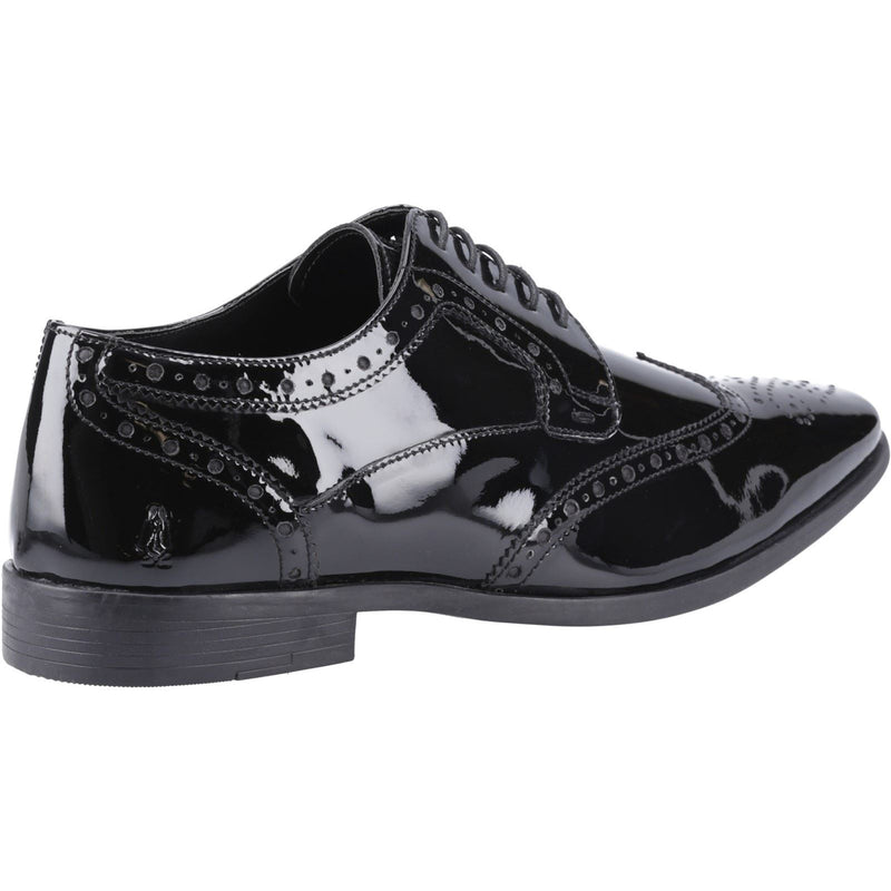 Hush Puppies Elliot Leather Men's Black Brogues Shoes