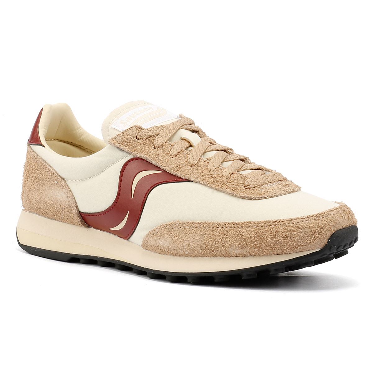 Saucony Sneaker 80 Original Beige/Burgundy Sneakers