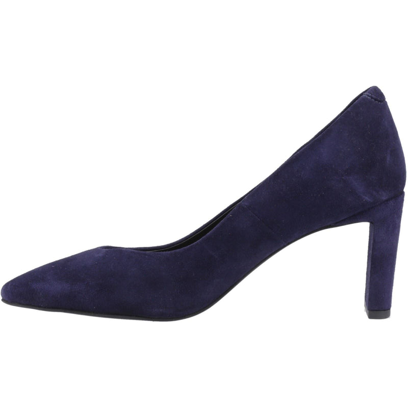 Hush Puppies Olivia Suede Women's Navy Shoes