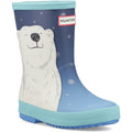 Hunter Kids First Insulated Boot Rubber Polar Bear Wellington Boots