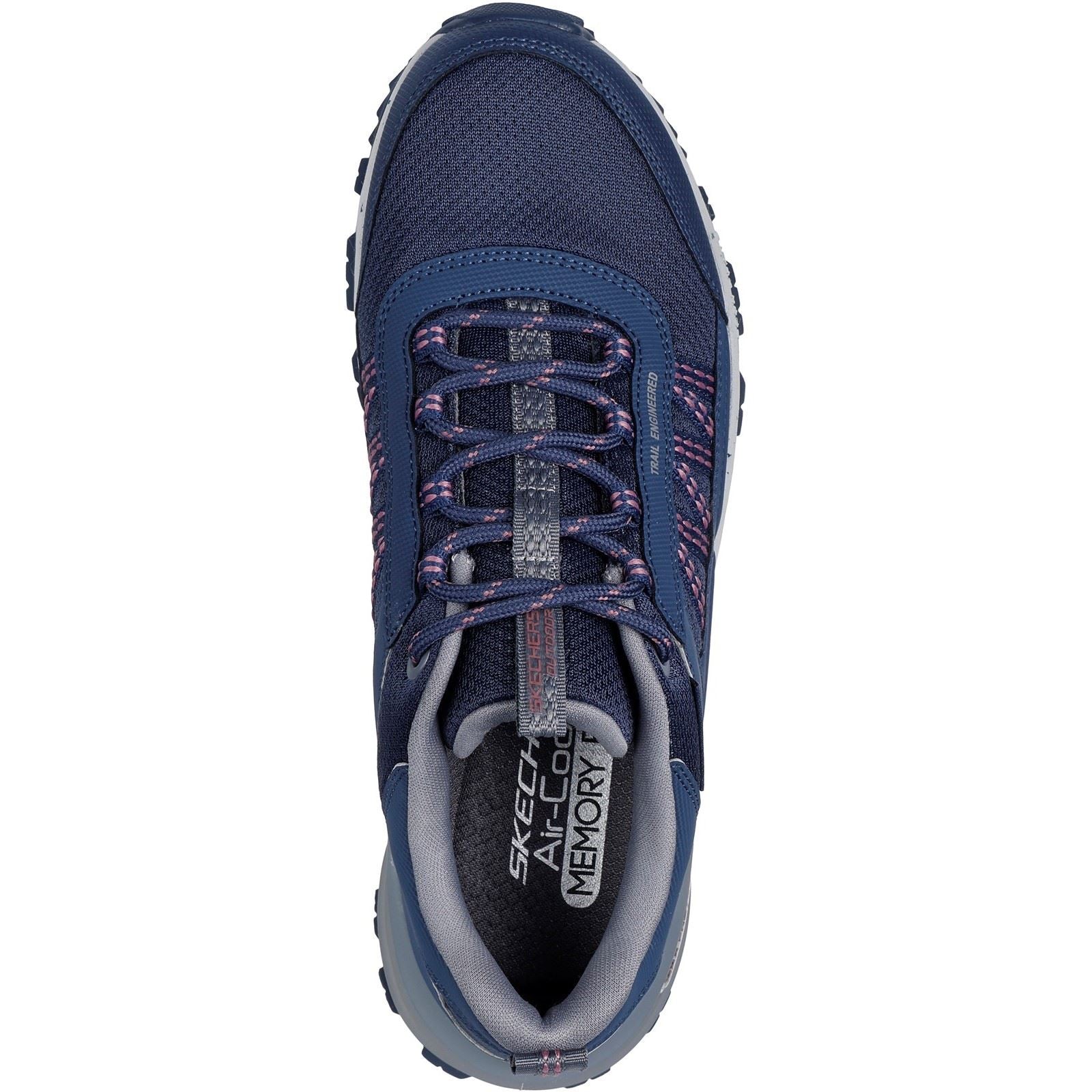 Skechers Max Protect Legacy Leather Women's Navy Hiking Boots