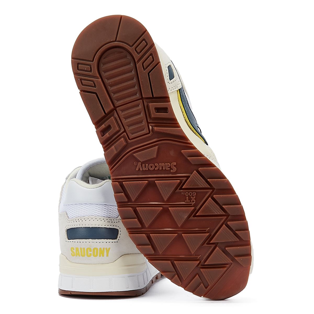 Saucony Shadow 5000 White/Blue Sneakers