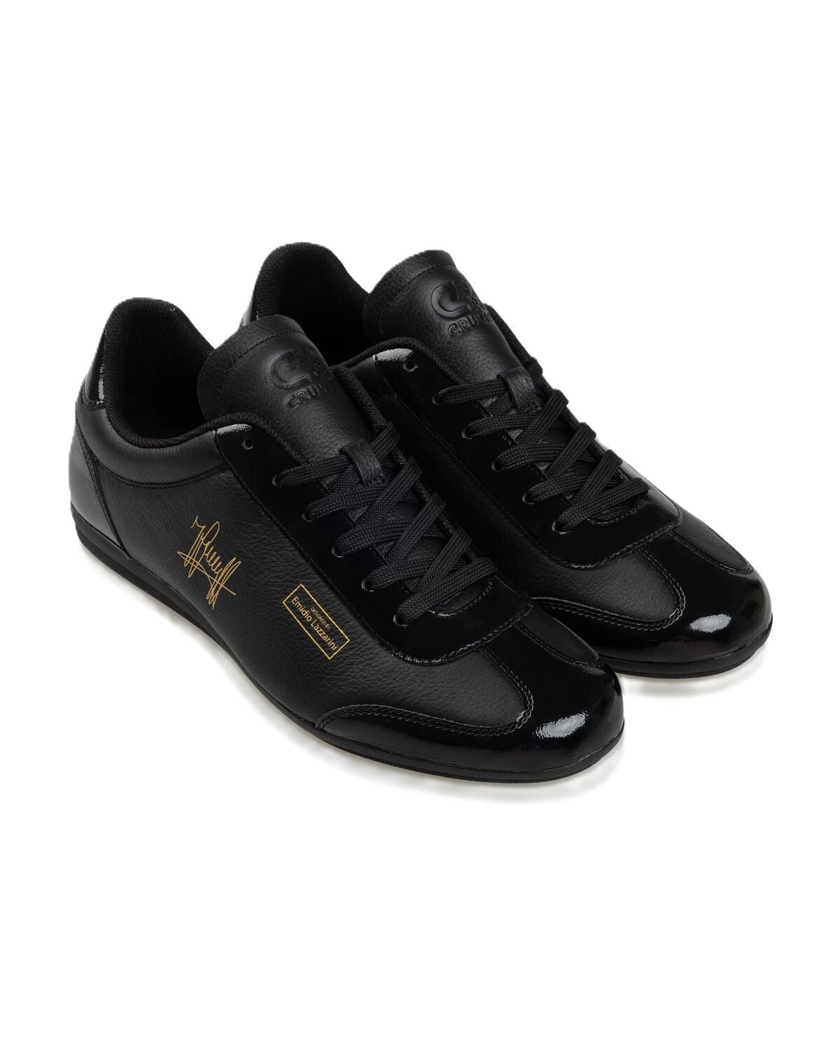 Cruyff Recoupa Leather Men's Black Mono Sneakers