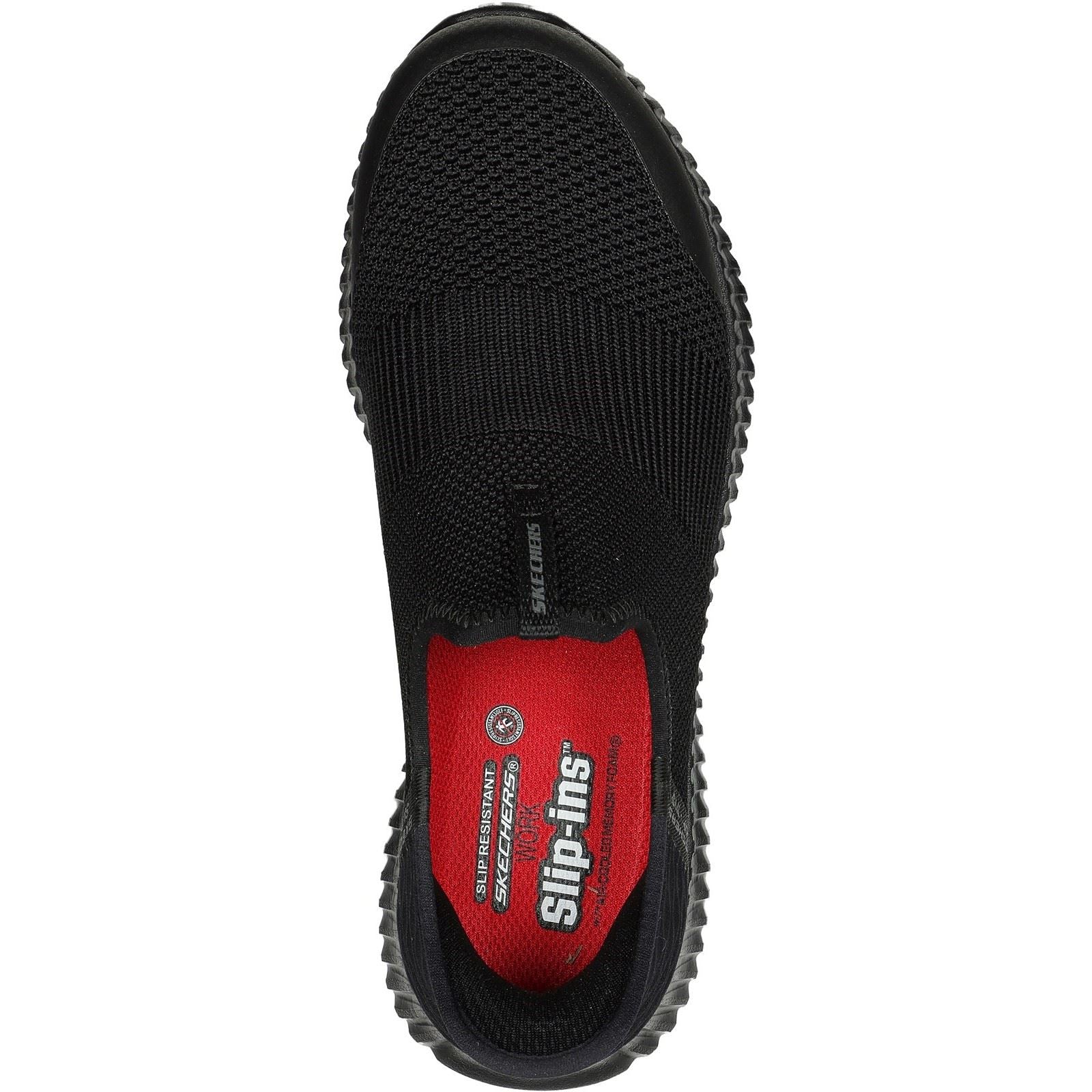 Skechers Workwear Cessnock - Gwynedd Textile Women's Black Safety Sneakers