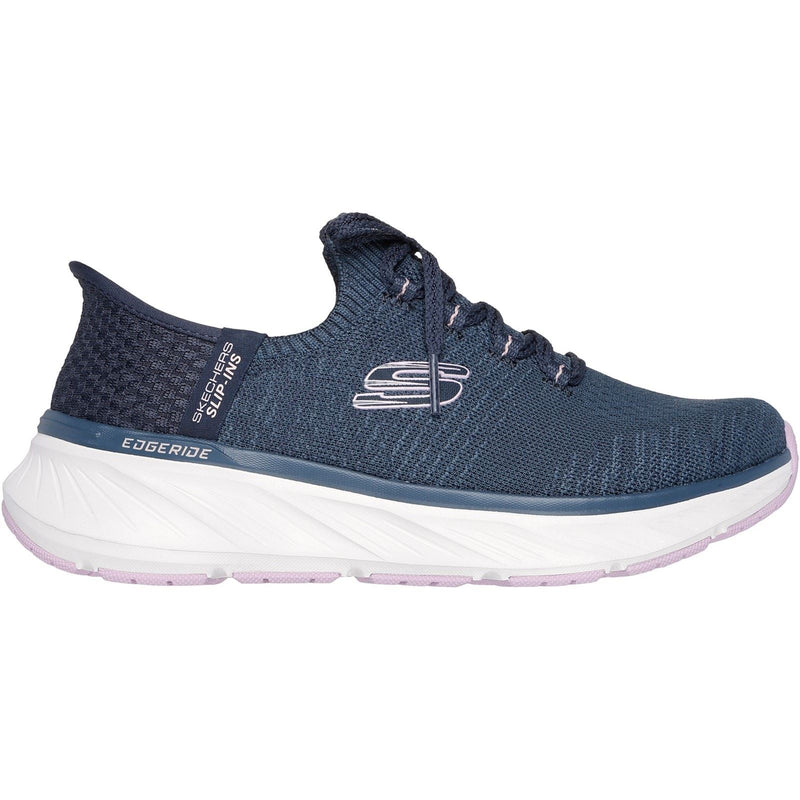 Skechers Edgeride Impression Textile Women's Navy/Lavender Sneakers