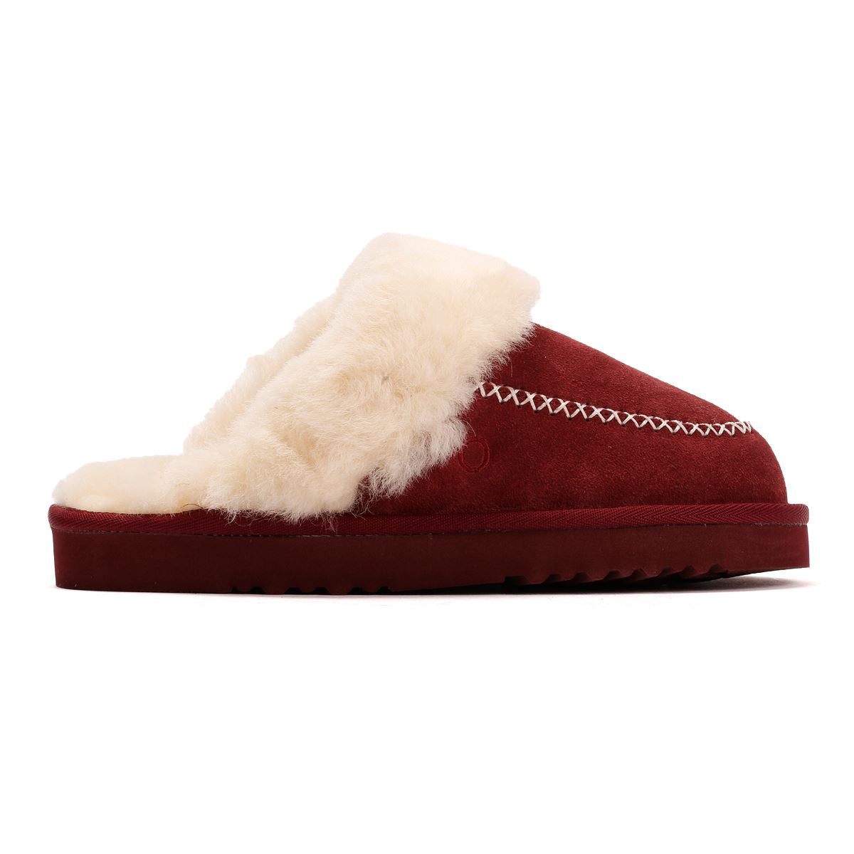 Osprey London The Celeste Suede Women's Merlot Slippers