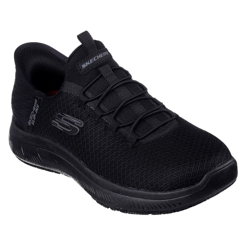 Skechers Workwear Summits SR - Enslee Textile Women's Black Safety Sneakers