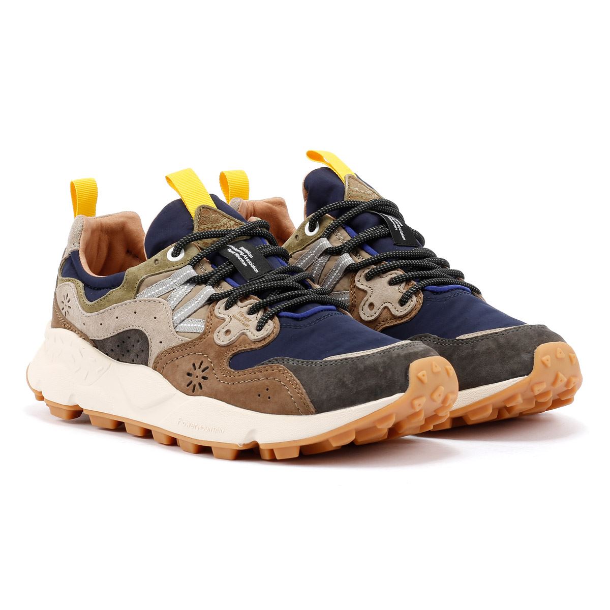 Flower Mountain Yamano 3 Men's Navy Sneakers