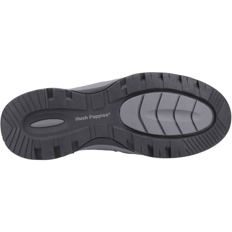 Hush Puppies Jasper Leather Men's Grey Nubuck Moccasins Shoes