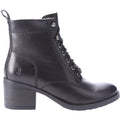Hush Puppies Harriet Leather Women's Black Boots