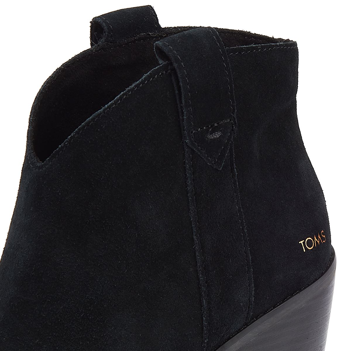 TOMS Constance Suede Women's Black Boots