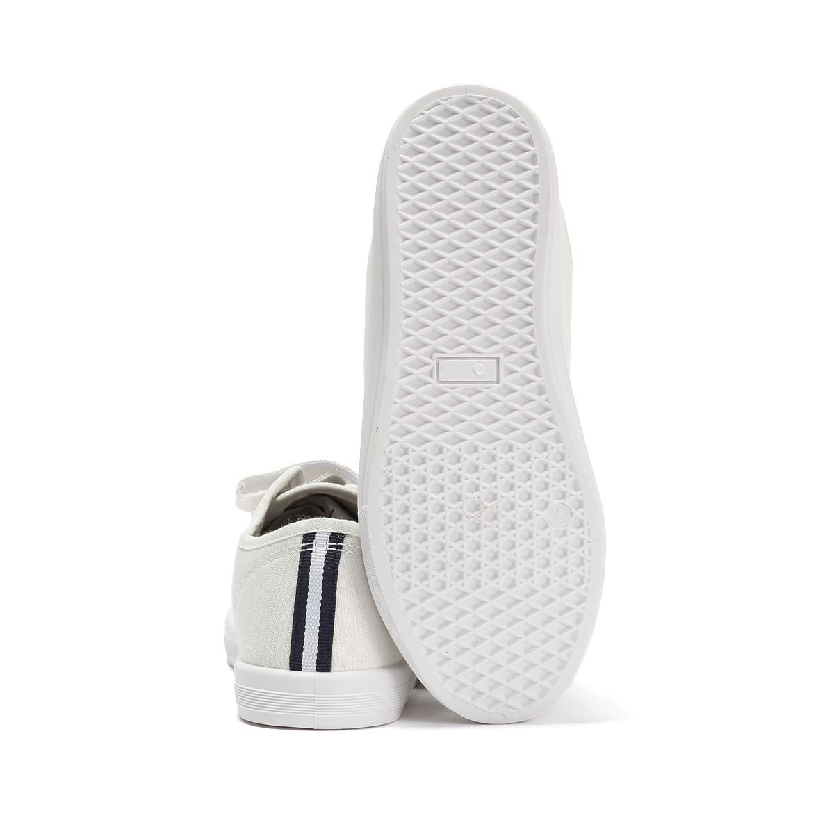 Penguin Junior Sparton Velcro White/Navy Sneakers