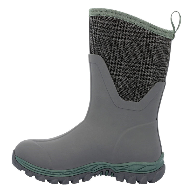 Muck Boots Arctic Sport II Synthetic Grey/Plaid Wellington Boots