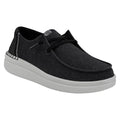 HEYDUDE Wendy Rise Polyester Women's Black Loafers