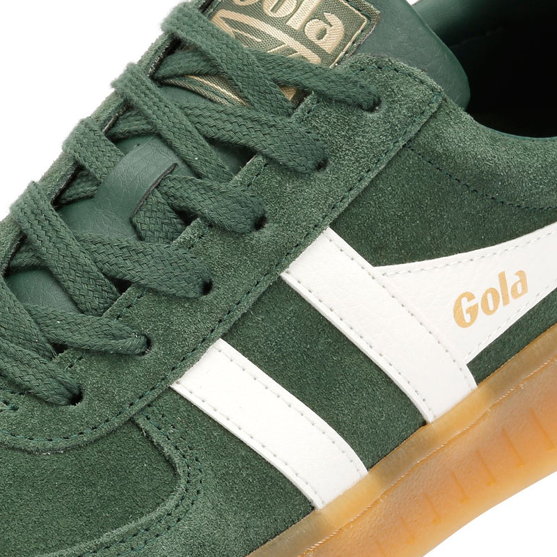 Gola Grandslam Suede Women's Evergreen/Off White Sneakers