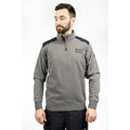 Caterpillar Essential 1/4 Zip Polyester Men's Grey Sweatshirt