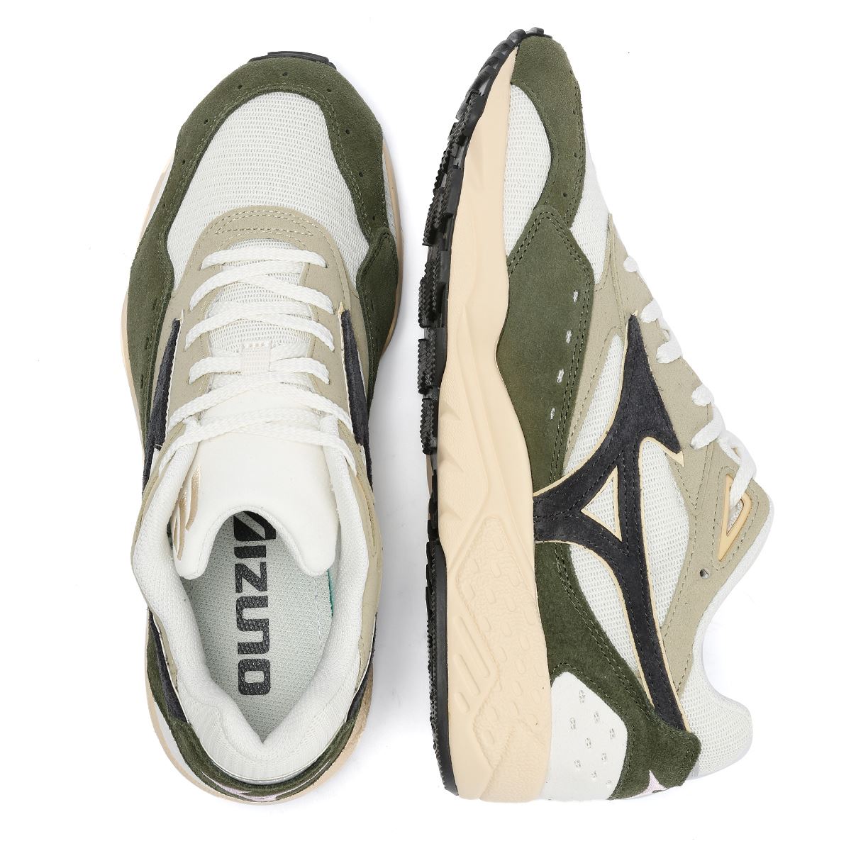 Mizuno Contender S Pristine/Sand/Clover Sneakers