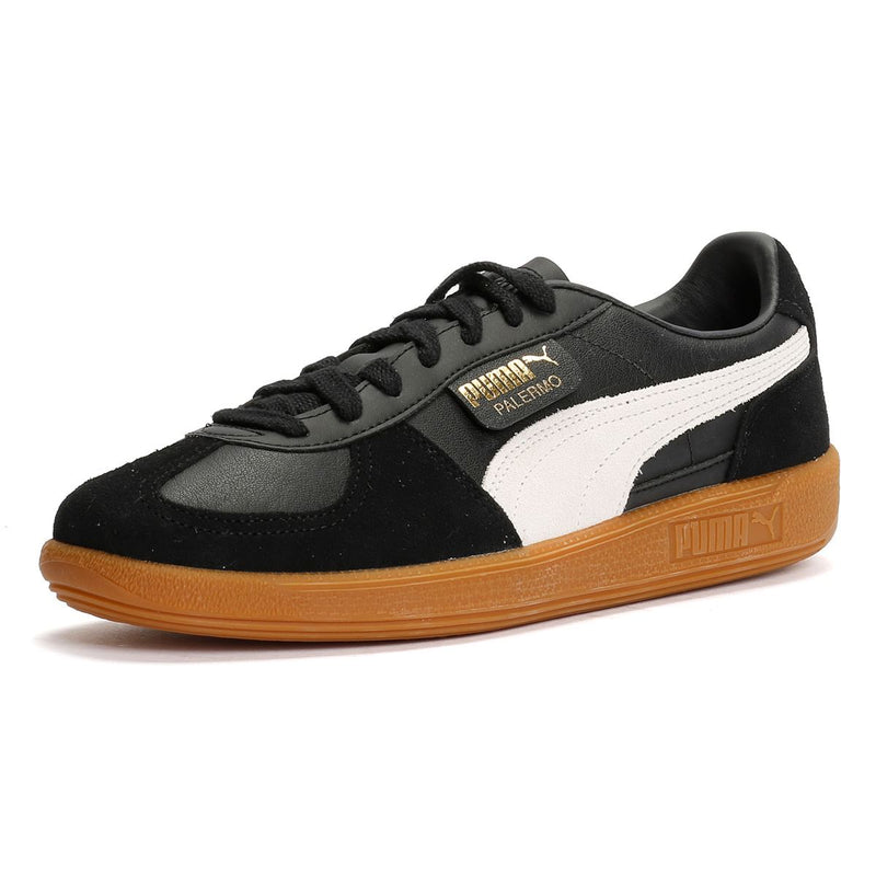 Puma Palermo Leather Black Sneakers