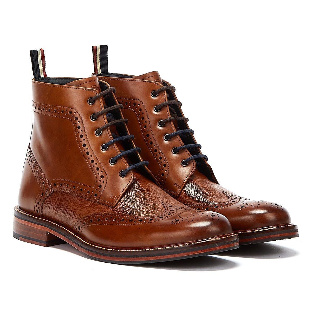 Ben Sherman Alfred Brogue Leather Men