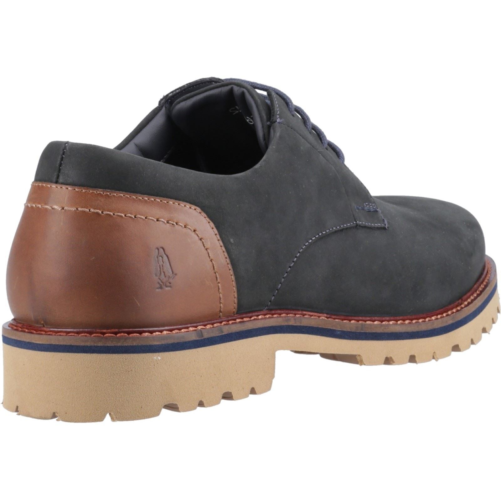 Hush Puppies Marcus Nubuck Men's Navy Lace-Up Shoes
