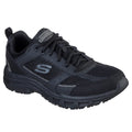 Skechers Oak Canyon Verketta Leather Men's Black Sneakers