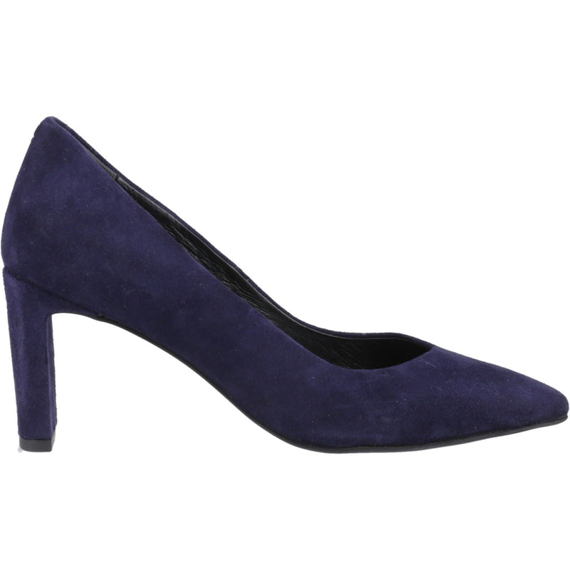 Hush Puppies Olivia Suede Women's Navy Shoes