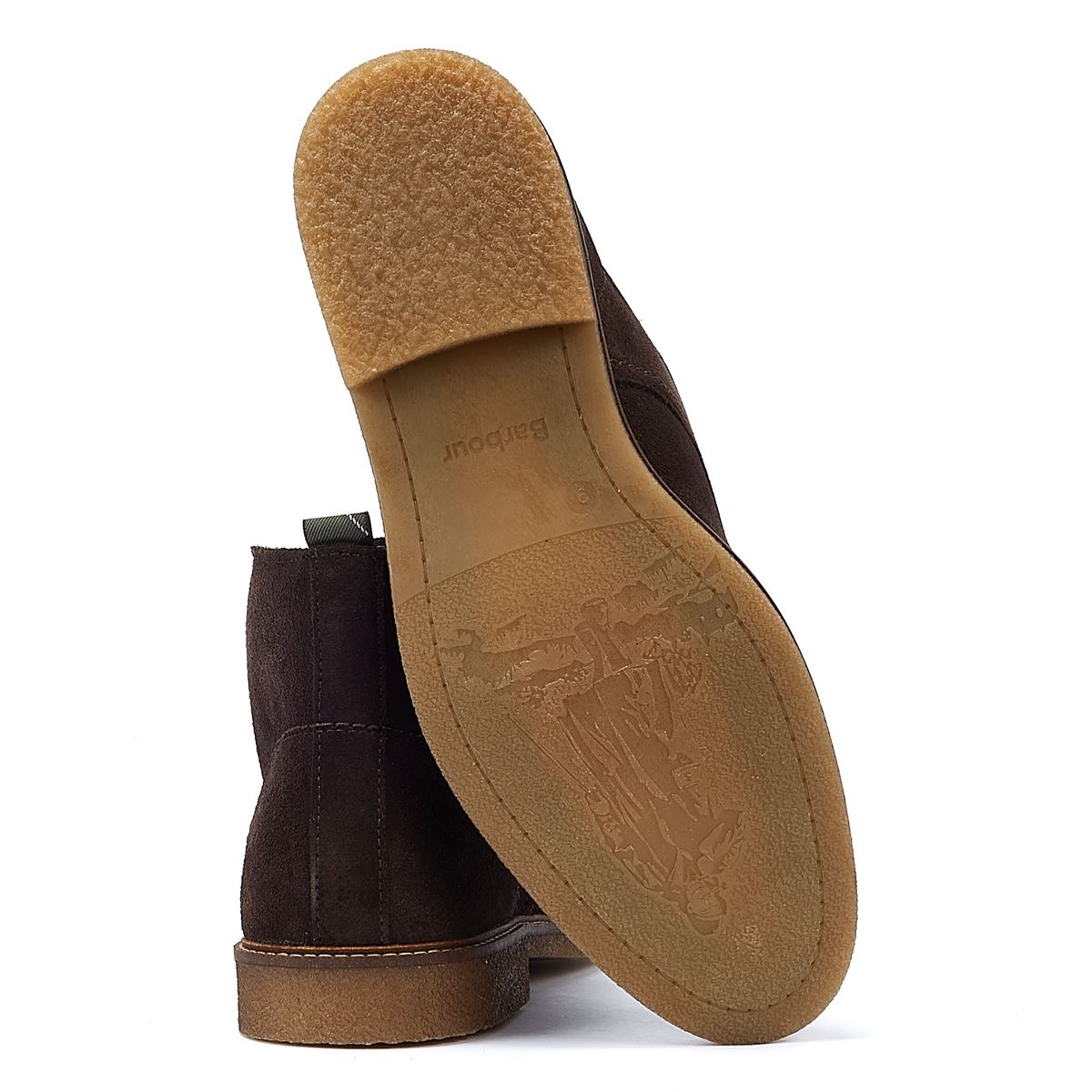 Barbour Sonoran Choco Suede Men's Dark Brown Boots