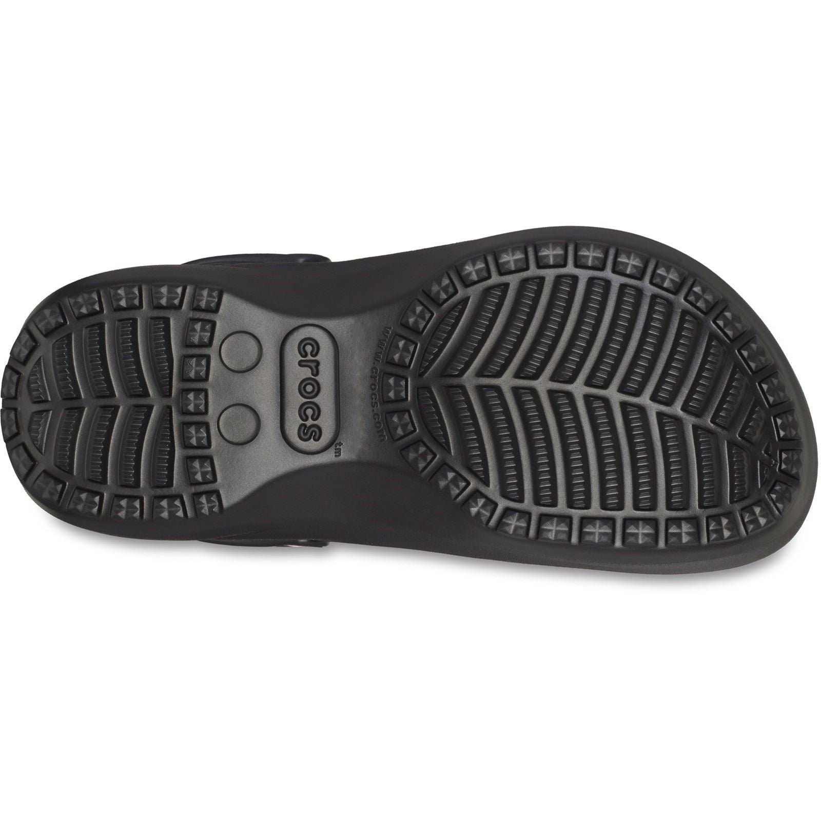 Crocs Classic Platform Lined Synthetic Women's Black Clogs