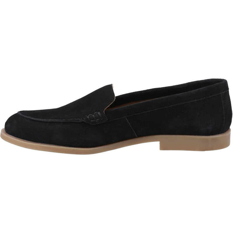 Hush Puppies Natasha Leather Women's Black Loafers