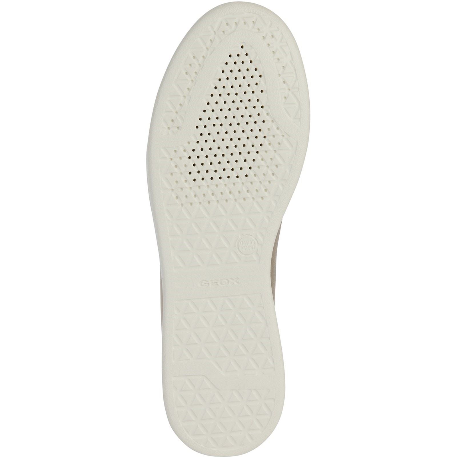 Geox D Jaysen B Leather Women's Light Gold/Optic White Sneakers