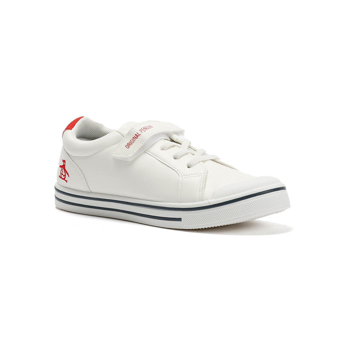 Penguin Junior Rainbow White Sneakers