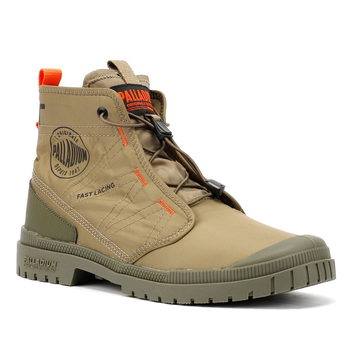 Palladium SP20 Travel Hi Dusky Green Boots