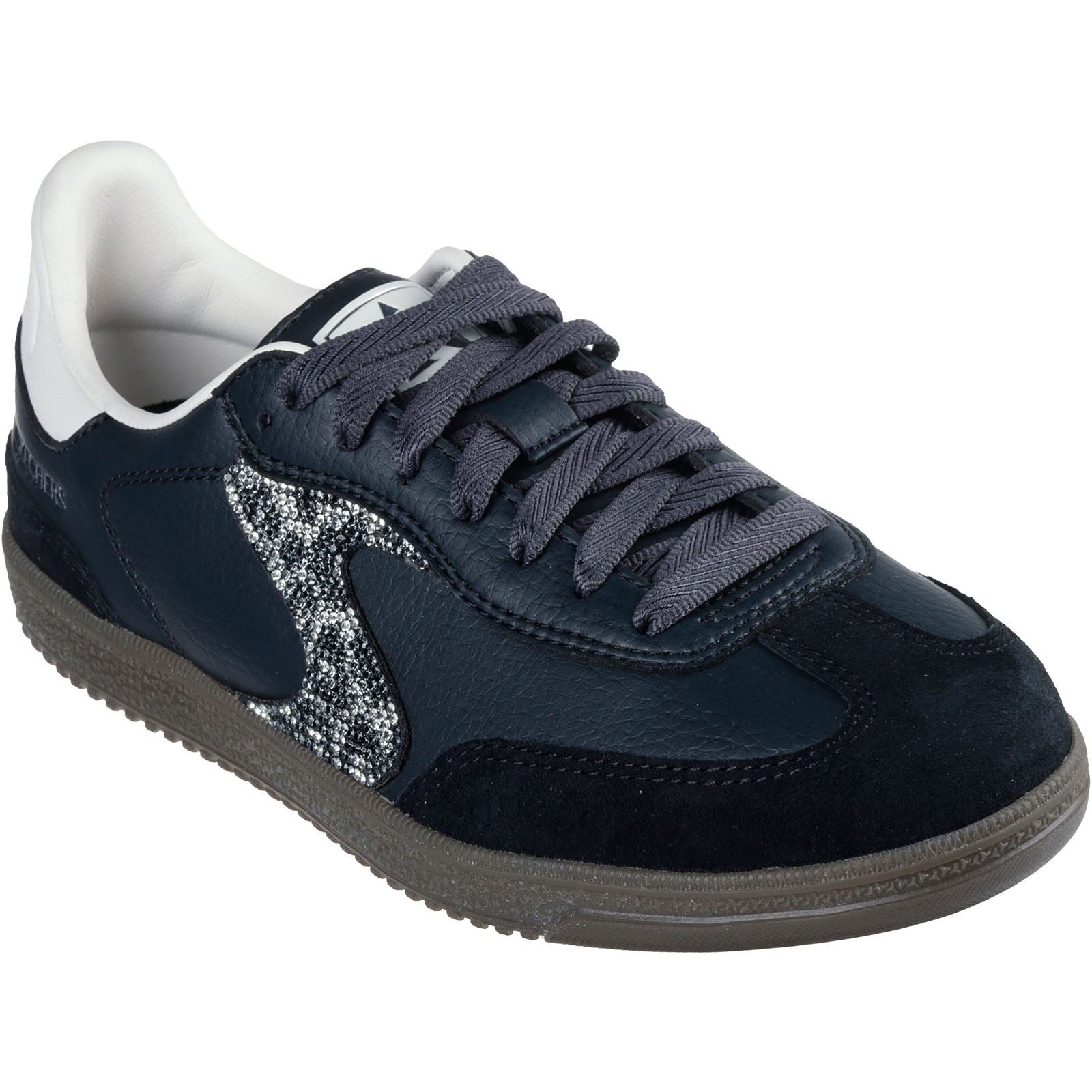 Skechers Hotshot Shimmering Spots Women's Black/White Sneakers