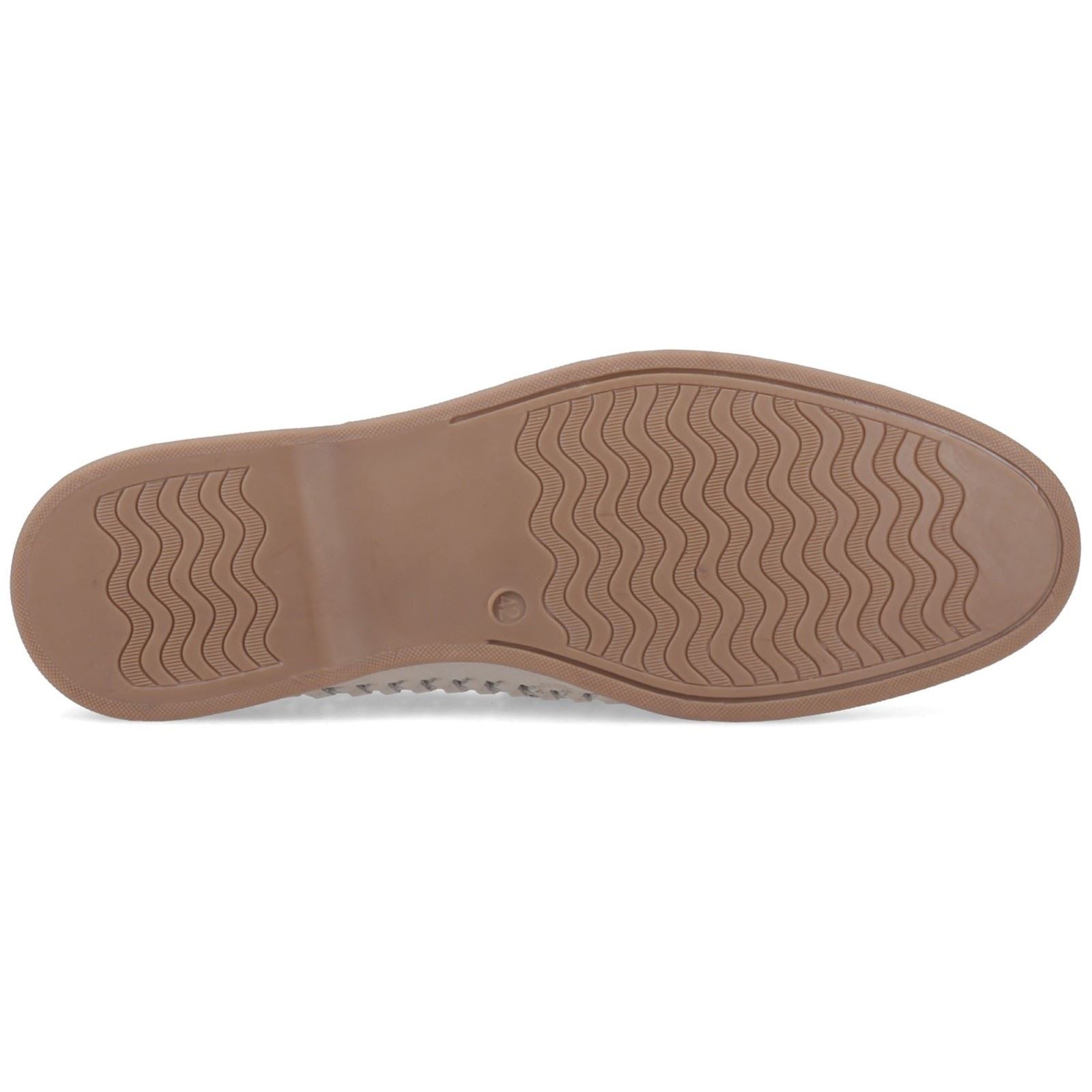 Hush Puppies Bowie Leather Men's Taupe Slim Fit Loafers