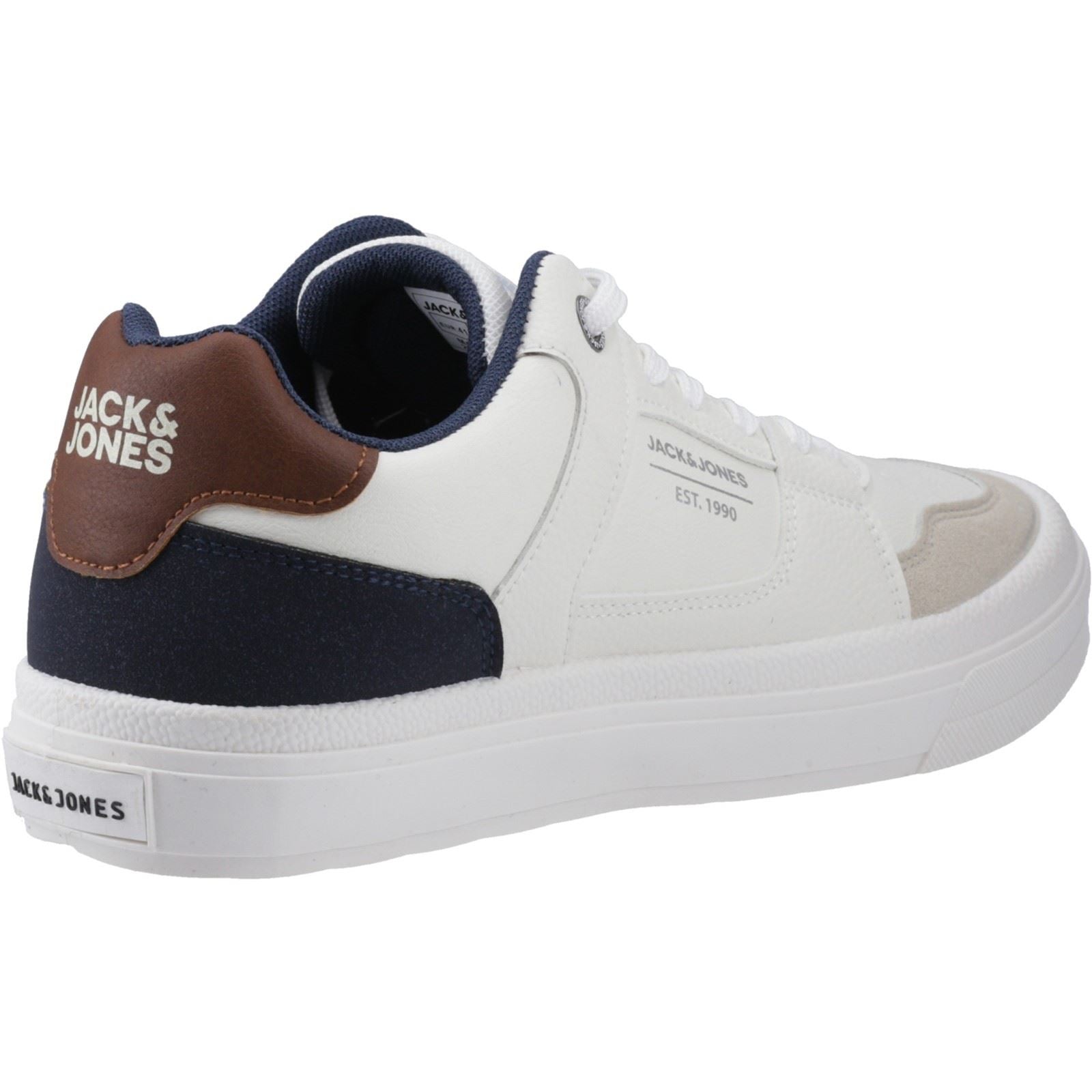 Jack & Jones Barton Combo Synthetic Men's White Sneakers