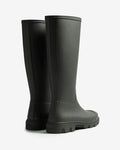 Hunter Downpour Tall Rubber Women's Olive Wellington Boots