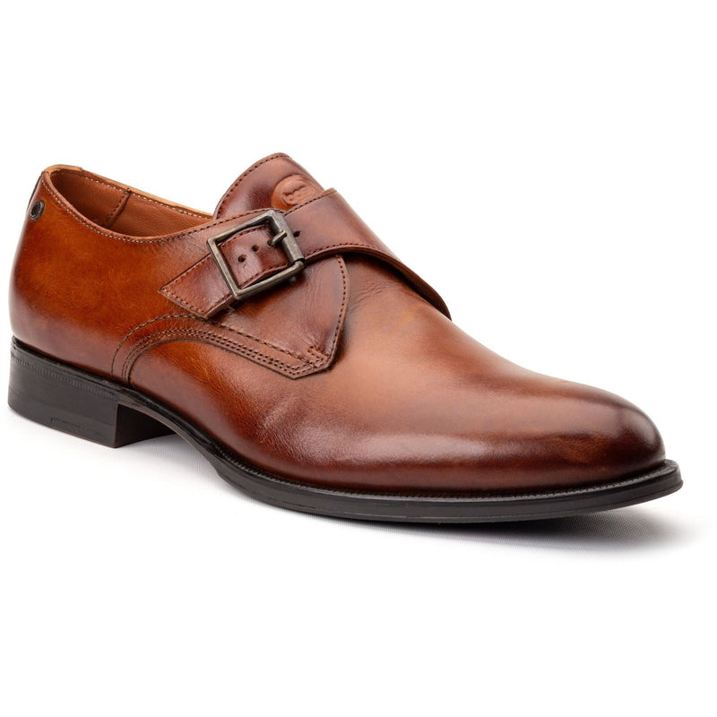 Base London Faraday Leather Men's Burnt Tan Shoes