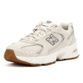 New Balance 530 White/Animal Print Sneakers
