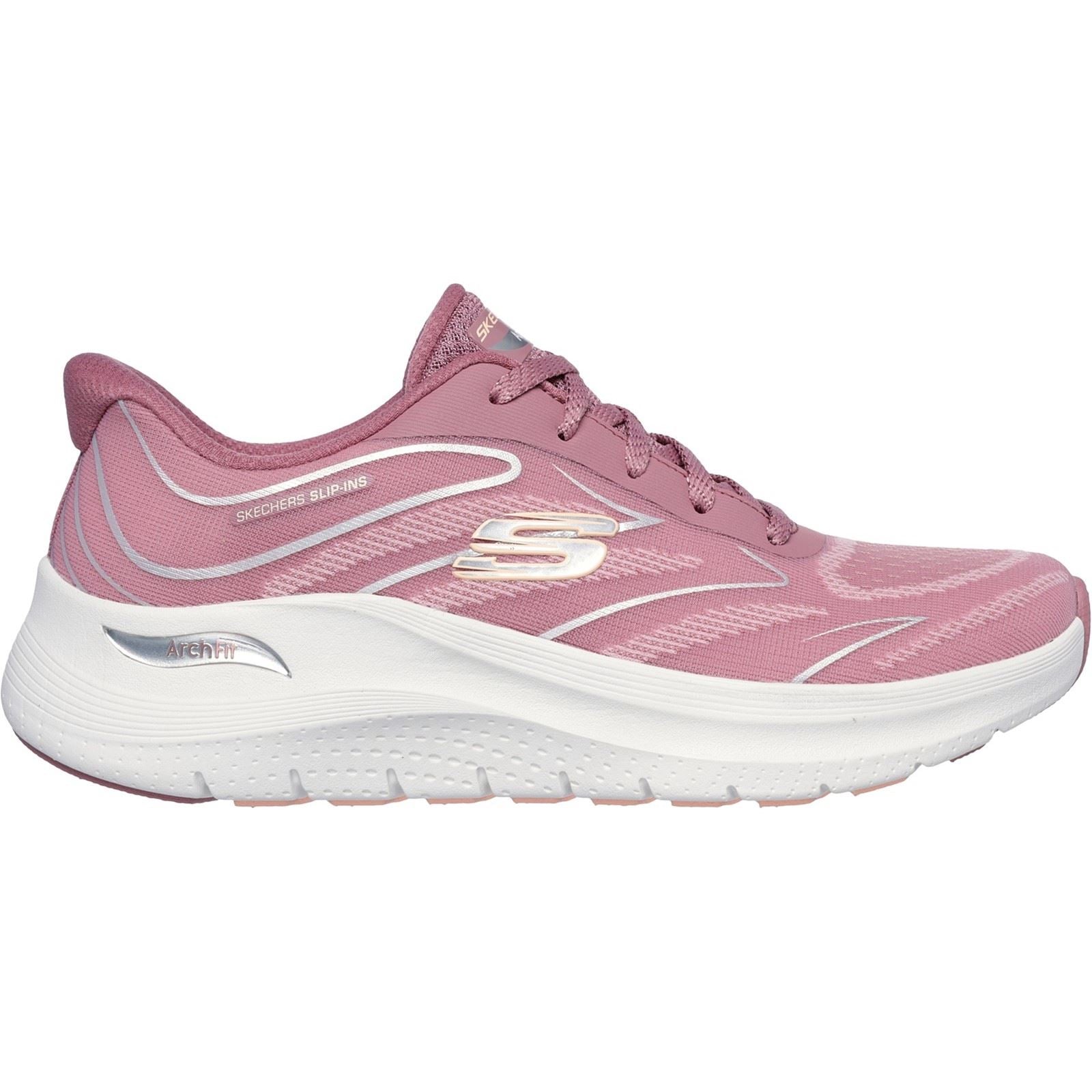 Skechers Arch Fit 2.0 Textile Women's Dark Mauve Sneakers
