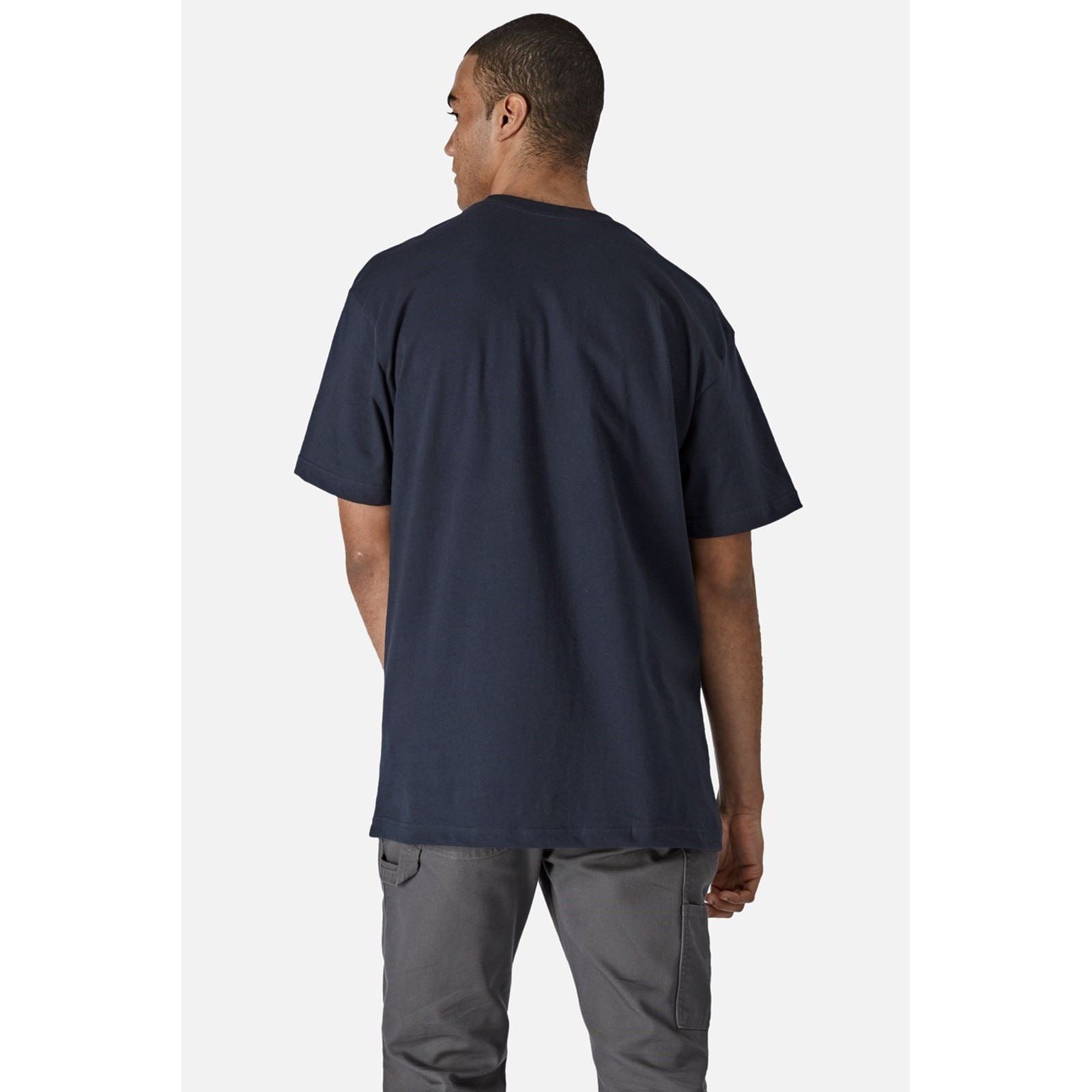 Dickies Short Sleeve Cotton Men's Blue T-Shirt
