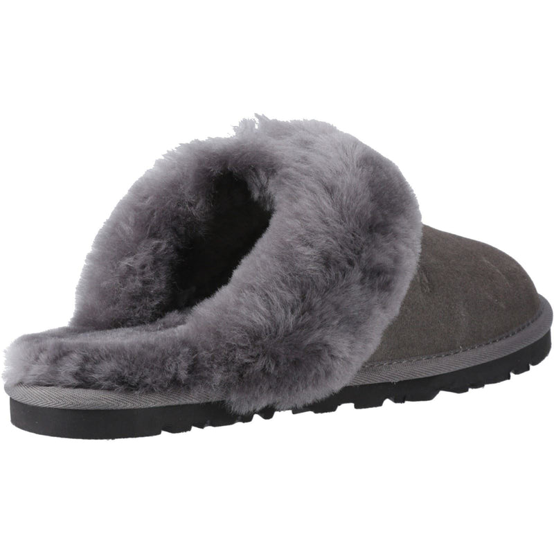 Hush Puppies Samantha Suede Women's Grey Slippers