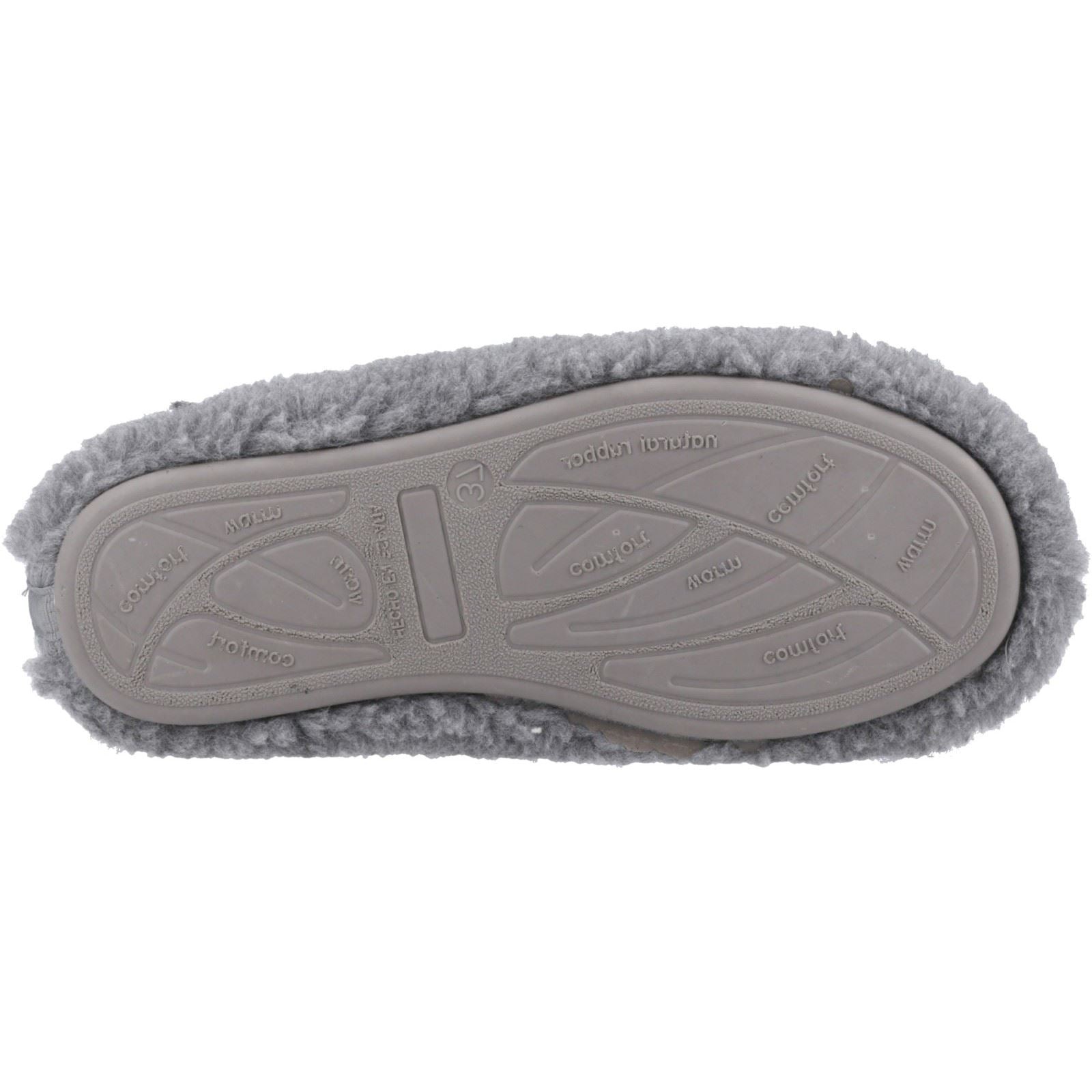 Hush Puppies Good Textile Women's Grey Slippers