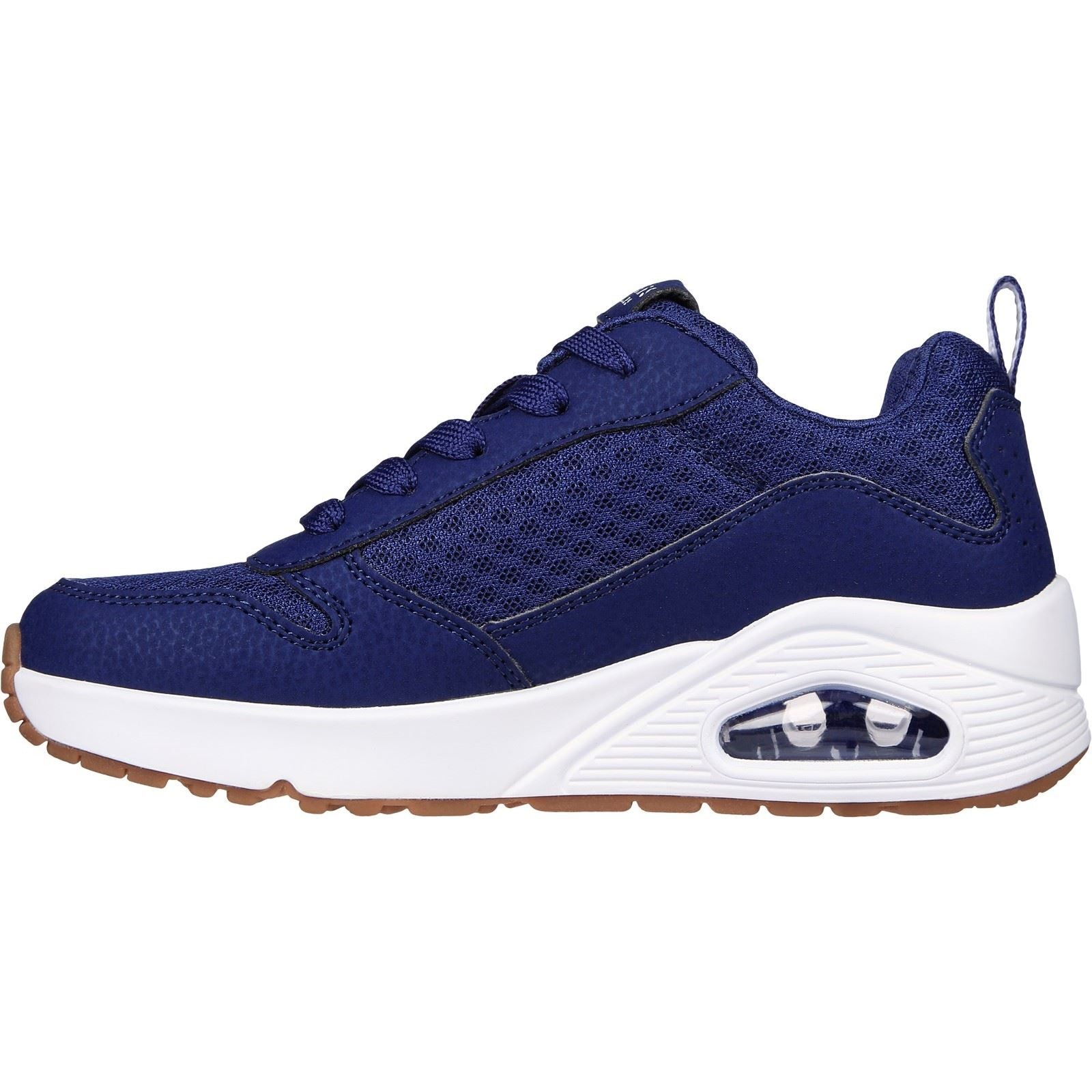 Skechers Uno - Powex Polyurethane Boy's Navy Trainers